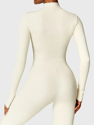 Roxanne Eternal Goddess Seamless Long-Sleeve Yoga Jumpsuit