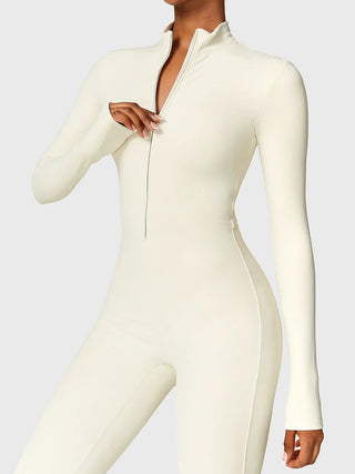 Roxanne Eternal Goddess Seamless Long-Sleeve Yoga Jumpsuit