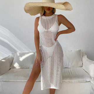 Byvoria Sahra Dessert Crochet Cover Up Beach wear Dress