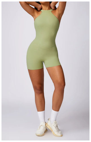 Sexy Bodysuit Workout Rompers One Piece