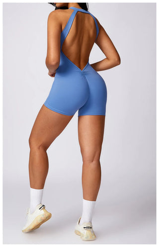 Sexy Bodysuit Workout Rompers One Piece