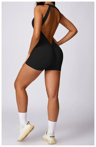 Sexy Bodysuit Workout Rompers One Piece