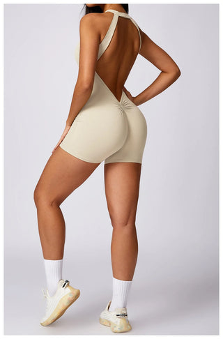 Sexy Bodysuit Workout Rompers One Piece