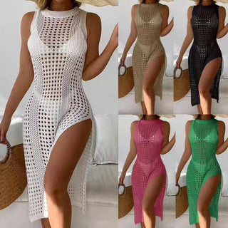 Byvoria Sahra Dessert Crochet Cover Up Beach wear Dress