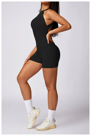 Sexy Bodysuit Workout Rompers One Piece